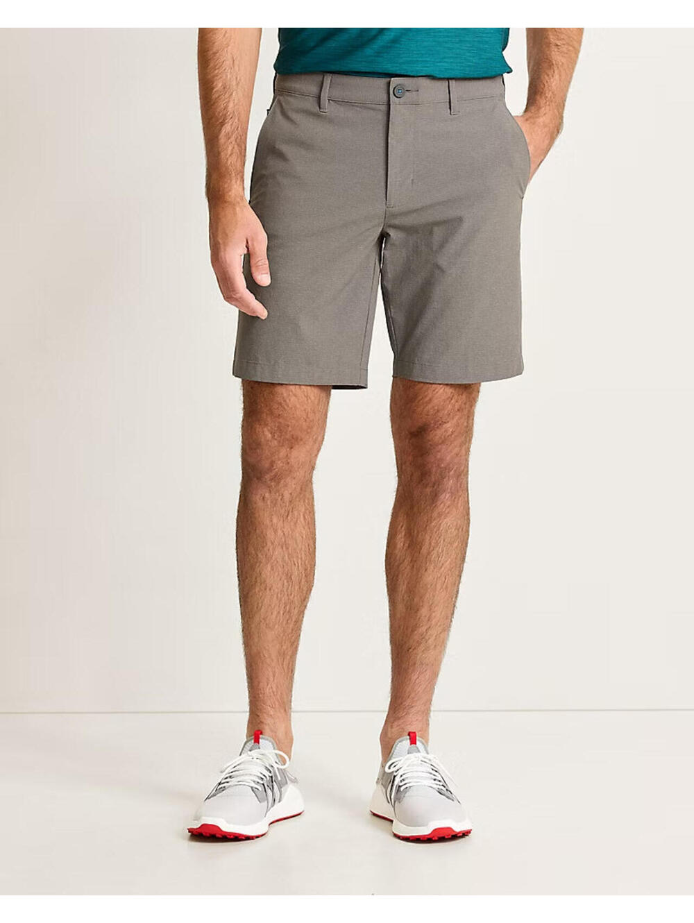 Tommy Bahama Chip Shot Mens Shorts Island Zone Size 38 Inseam 9" Fog Gray $115
